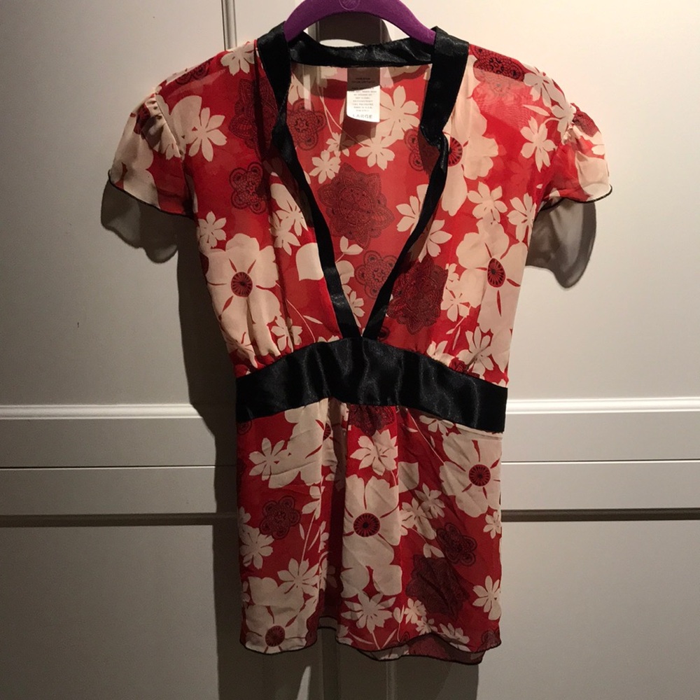 Asian style blouse